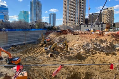 Construction of 23Springs, a 626, 215 square foot high-rise, is underway at 2305 Cedar...