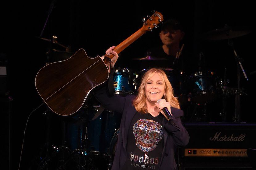 Rickie Lee Jones performed at The Music Of David Bowie at Radio City Music Hall on April 1,...