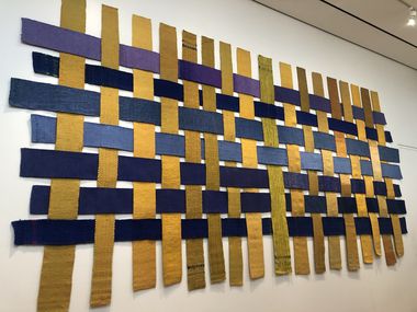 Chaine et trame interchangeable  by Sheila Hicks.