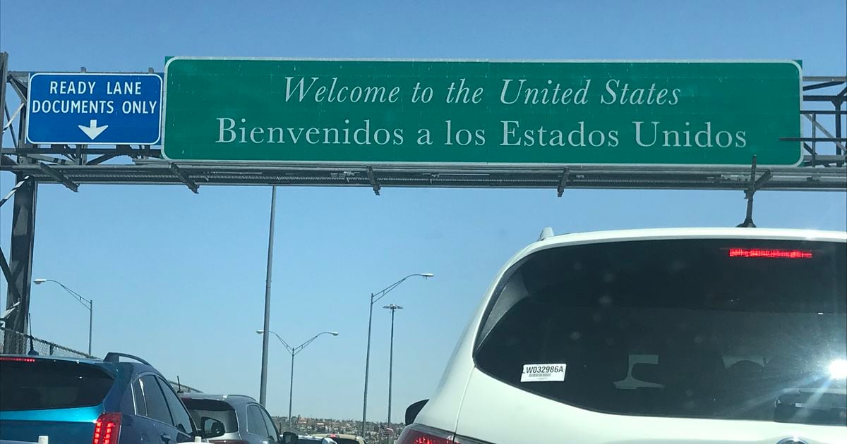 US closes border crossing to vehicles and limits traffic at