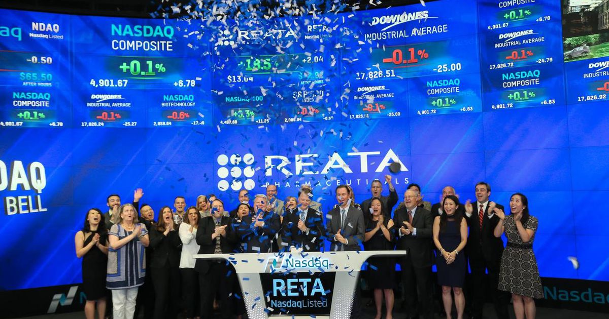 reata pharmaceuticals inc stock price