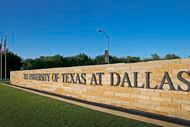 A sign of The University of Texas at Dallas in Richardson, Texas, Thursday, July 13, 2017....