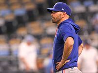 Texas Rangers manager Chris Woodward was fired Monday in the midst of his fourth season with...