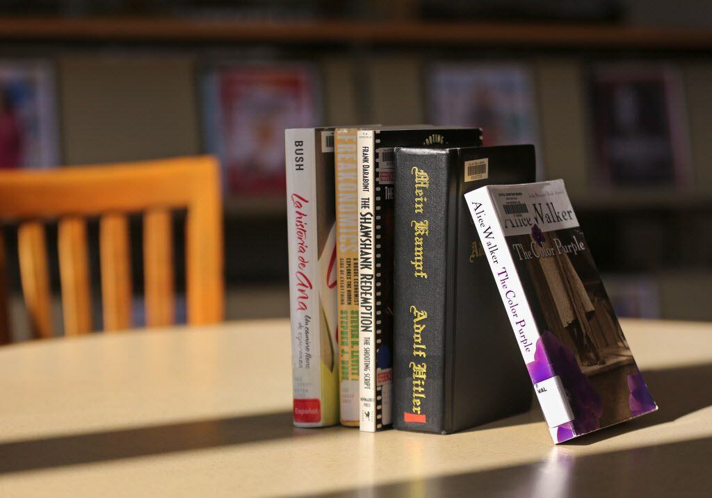 Books that the Texas Department of Public Safety has banned (or allows) in Texas prisons,...
