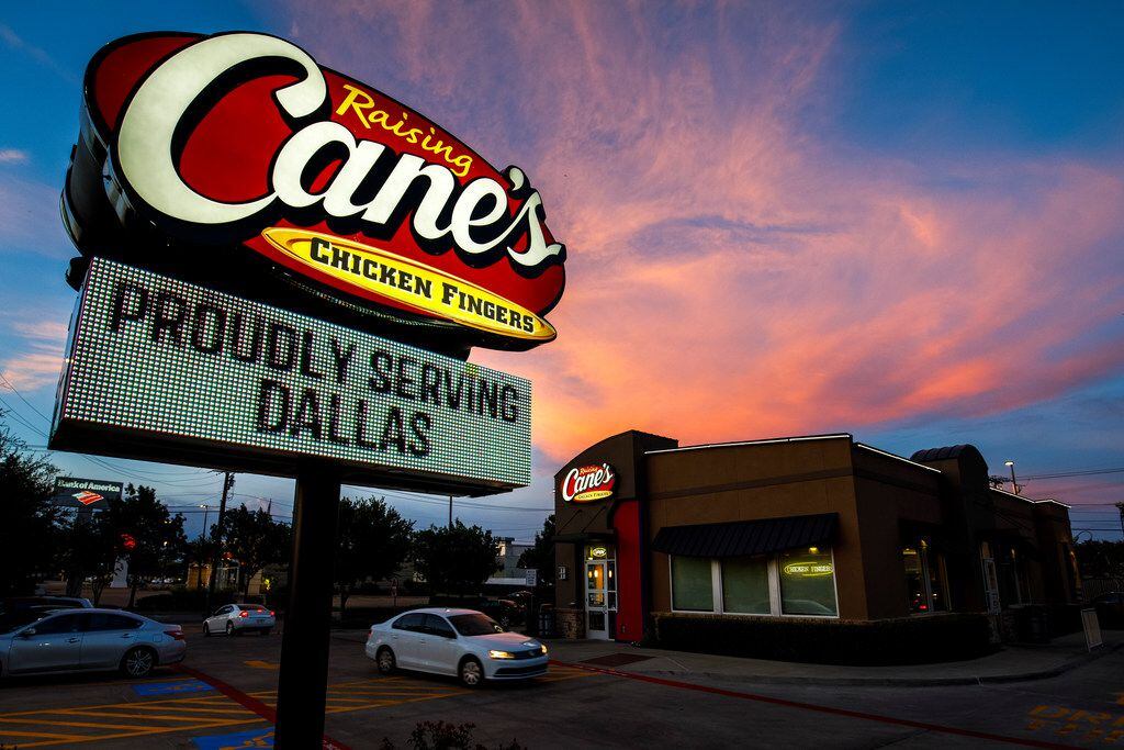 Raising Cane's is expanding across Dallas into an area of Oak Cliff. 