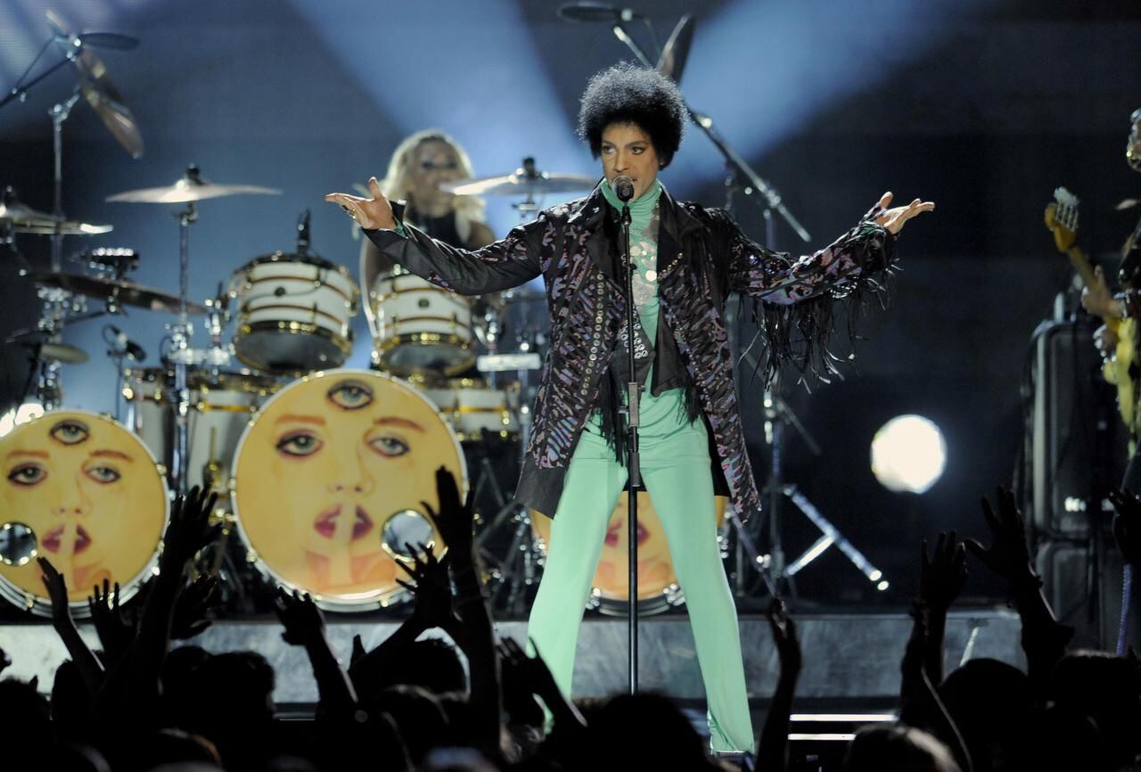 
In this May 19, 2013 file photo, Prince performs at the Billboard Music Awards in Las Vegas. 
