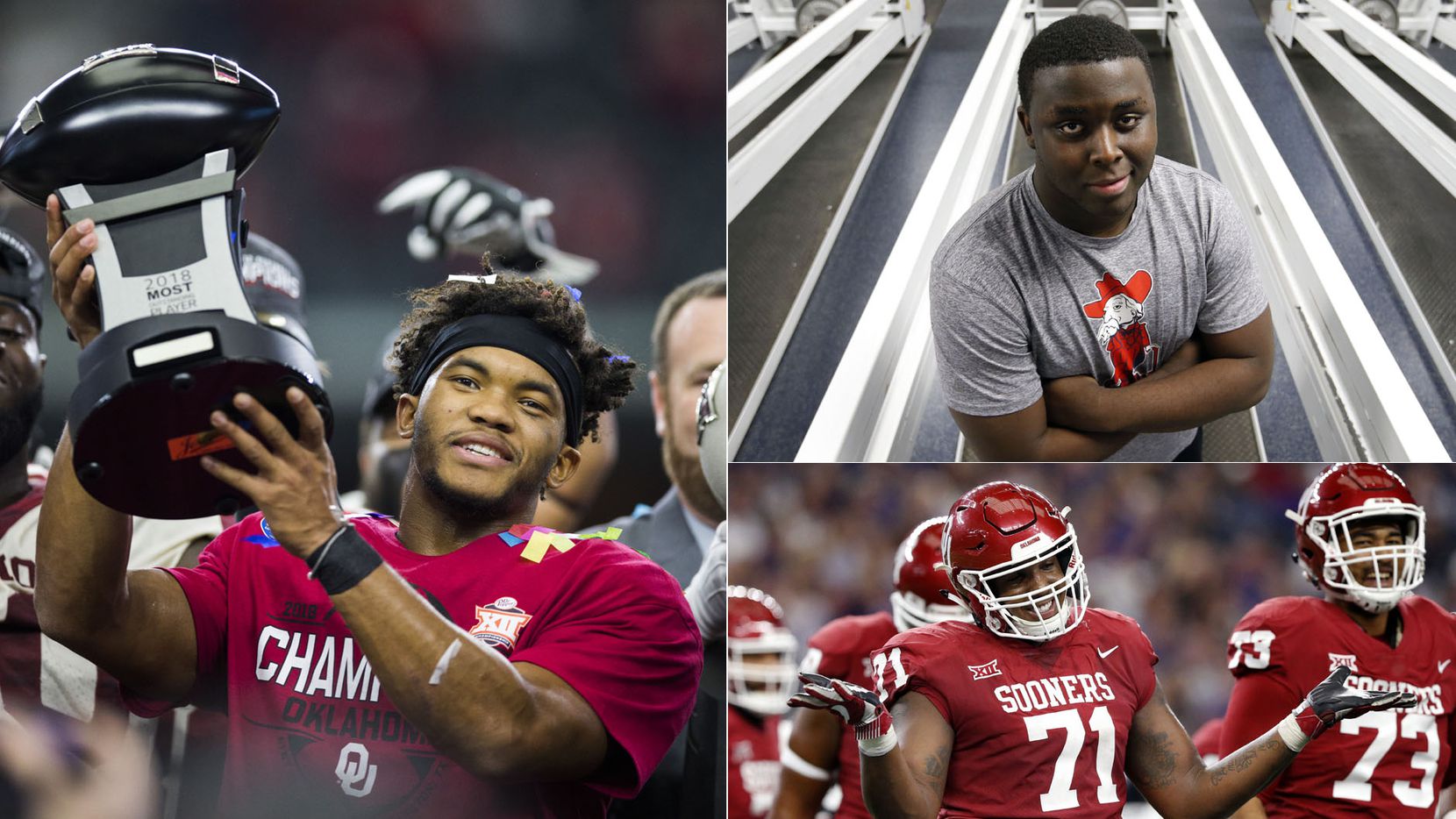 With Kyler Murray declaring for NFL draft, three players from