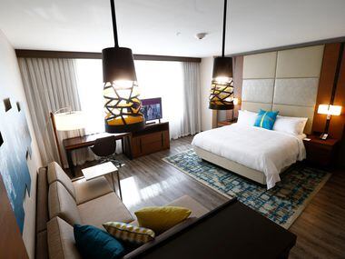 The  Residence Inn opened this month in the old Mercantile Commerce building, which it...