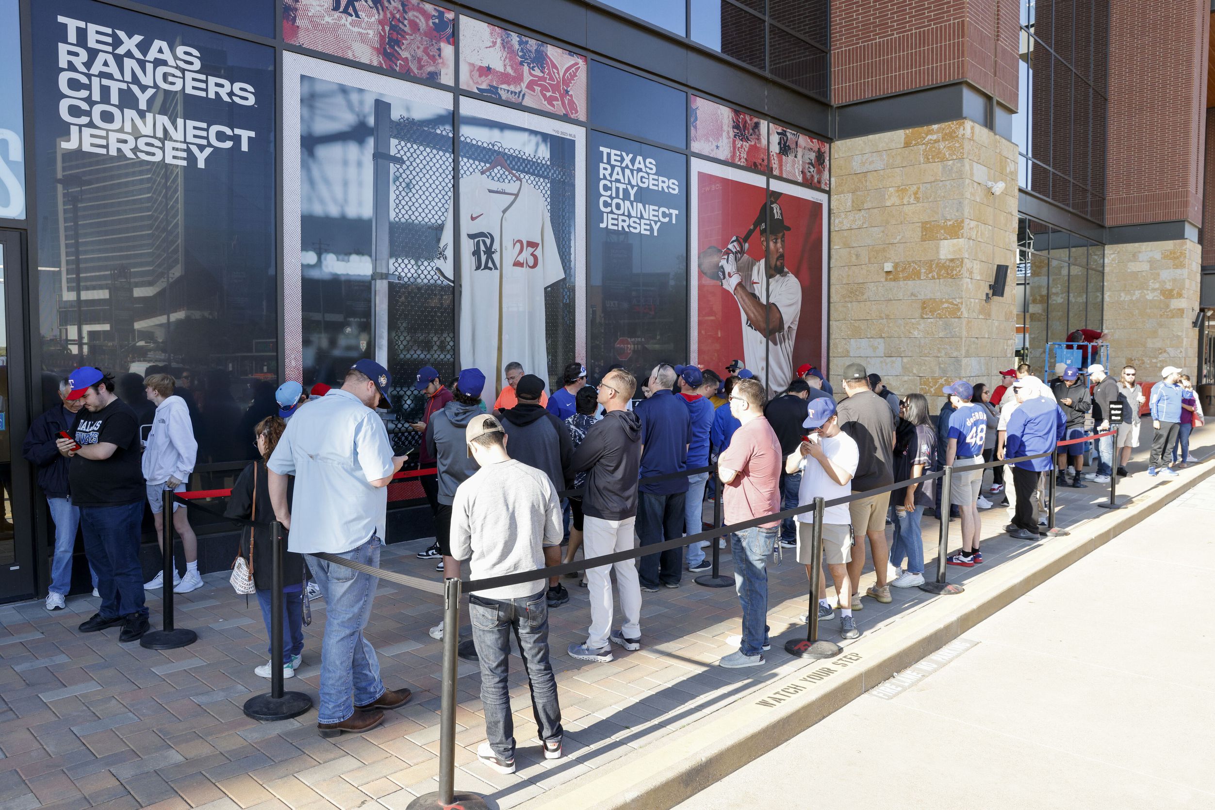 Photos: Texas Rangers unveil MLB Nike City Connect uniforms in