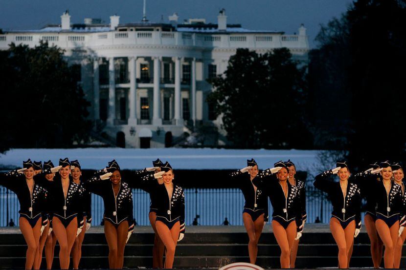 Las Rockettes durante el
Concierto de la Celebración de la Libertad en Washington 2015....