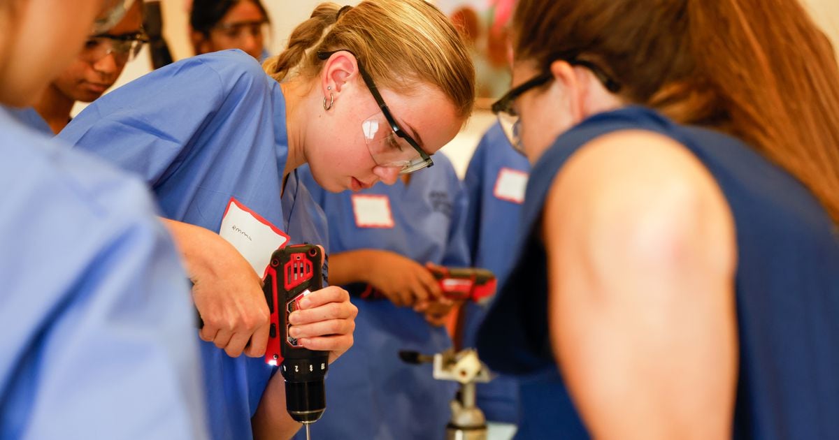 Local hospitals introduce high school girls to STEM fields
