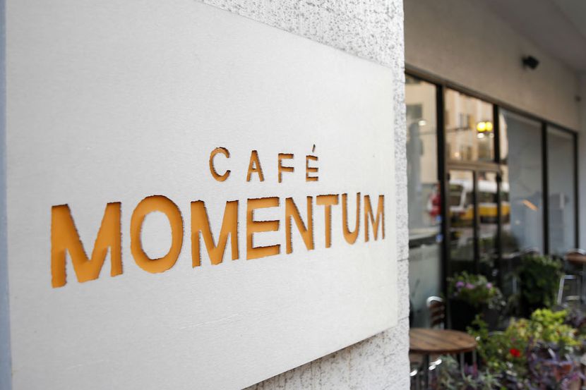 Cafe Momentum on Pacific Avenue in downtown Dallas
