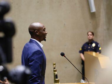 Dirk Nowitzki's longtime teammate Jason Terry showed up to Dallas City Council Wednesday to...