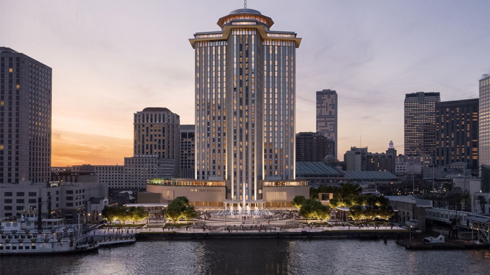 Developer Carpenter & Co. is also building the $530 million Four Seasons Hotel and condominium project on the river in downtown New Orleans.