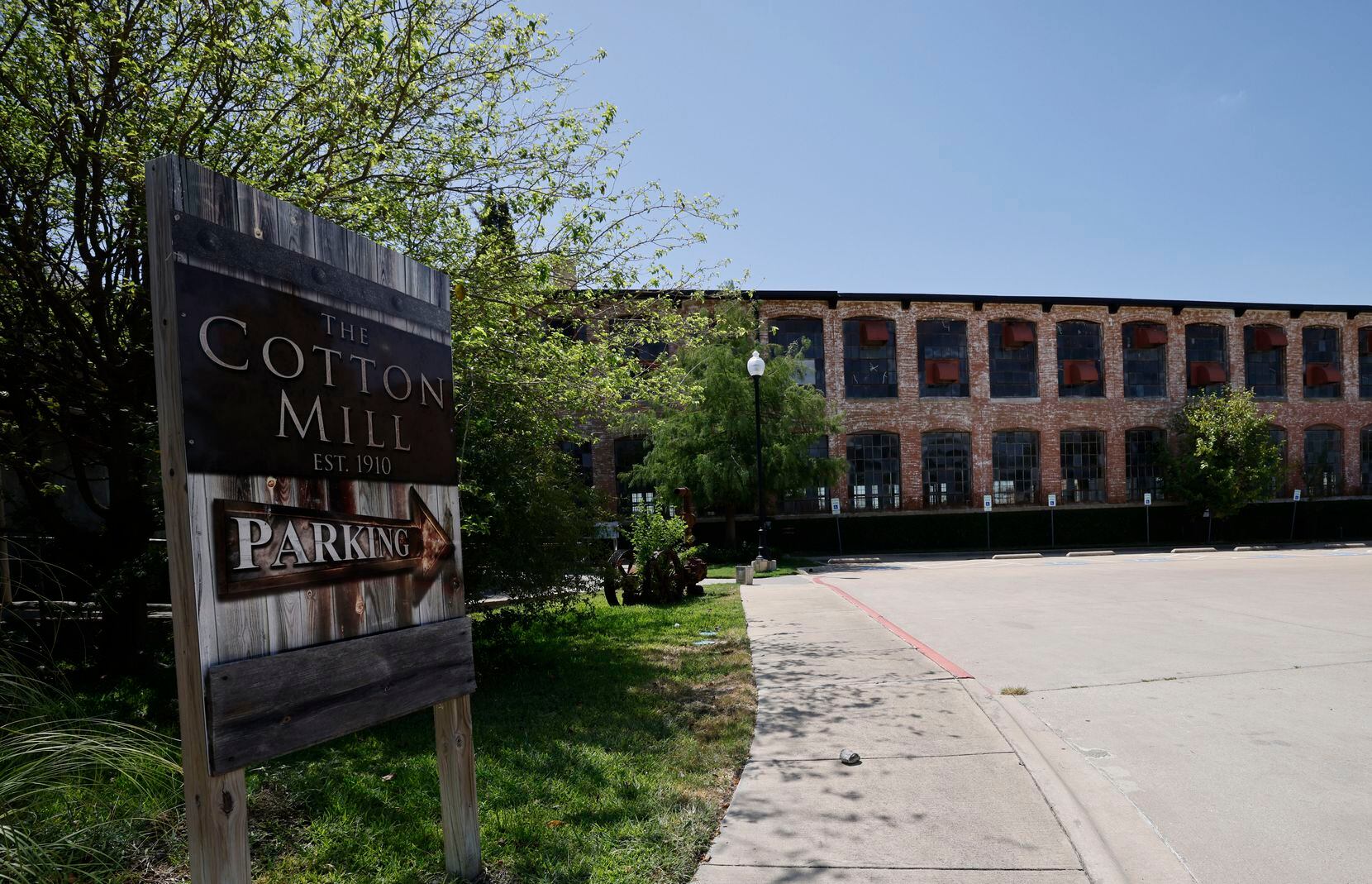 The Cotton Mill is seen, Wednesday, Aug. 23, 2023, in McKinney. 