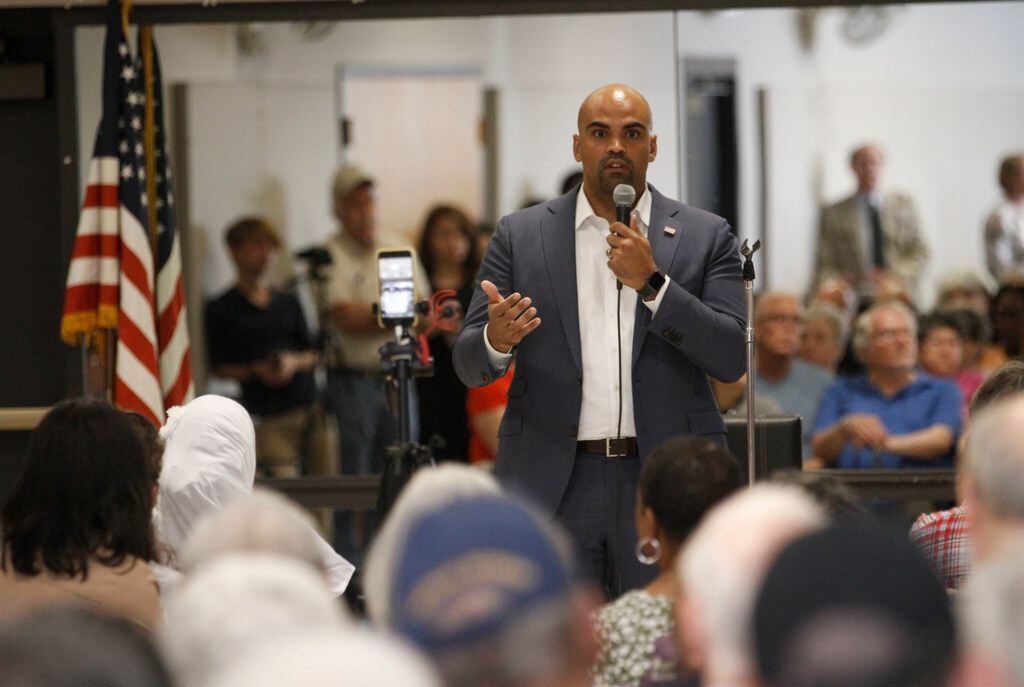 Rep. Colin Allred, D-Dallas, disagrees with the decriminalization plan, saying that "people...