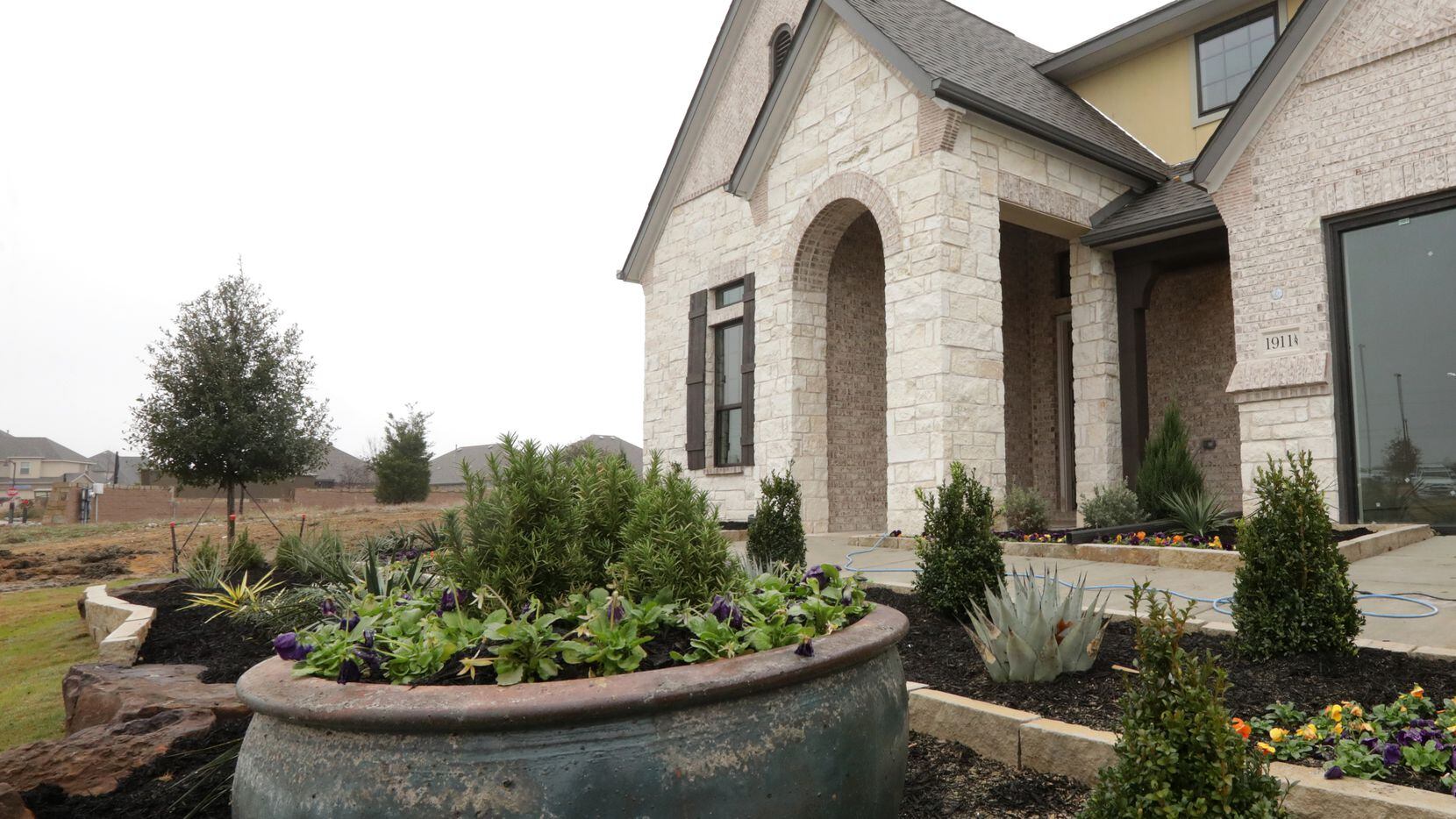 GFO Home is building some of its first Dallas-area houses in the Inspiration neighborhood in...