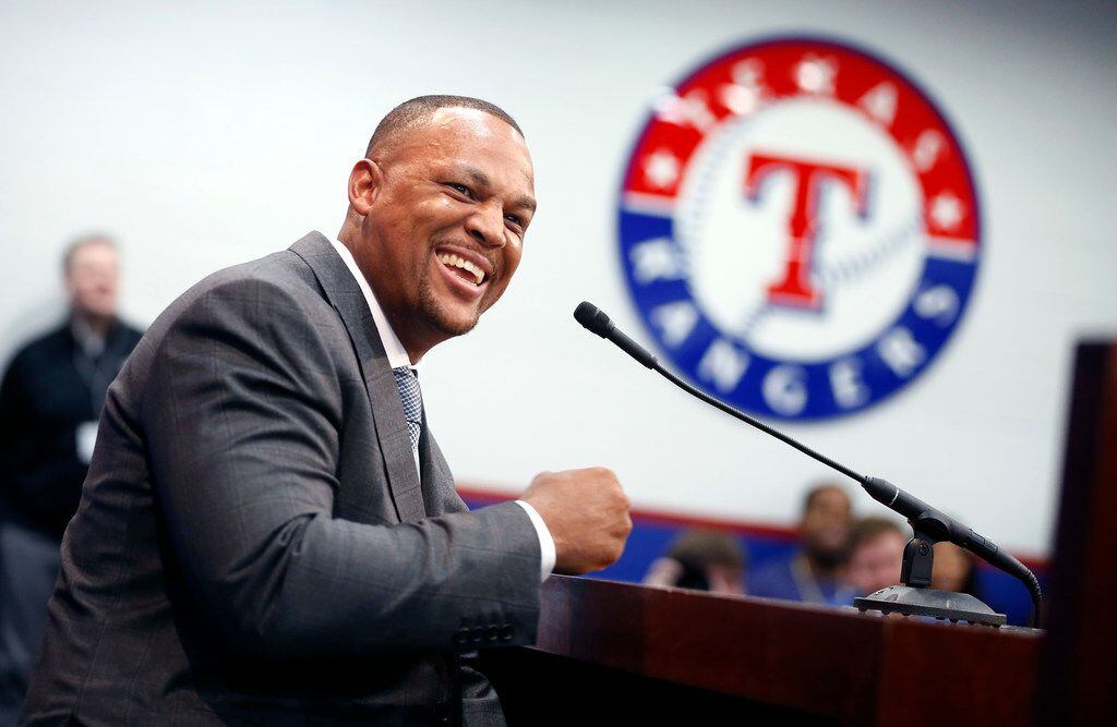 Former Texas Rangers third baseman Adrian Beltre, who announced his retirement from baseball...