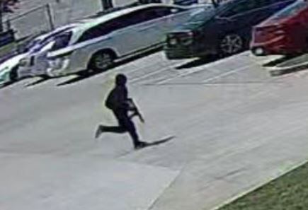 Dallas police said the person pictured in this image is believed to have shot three women at...