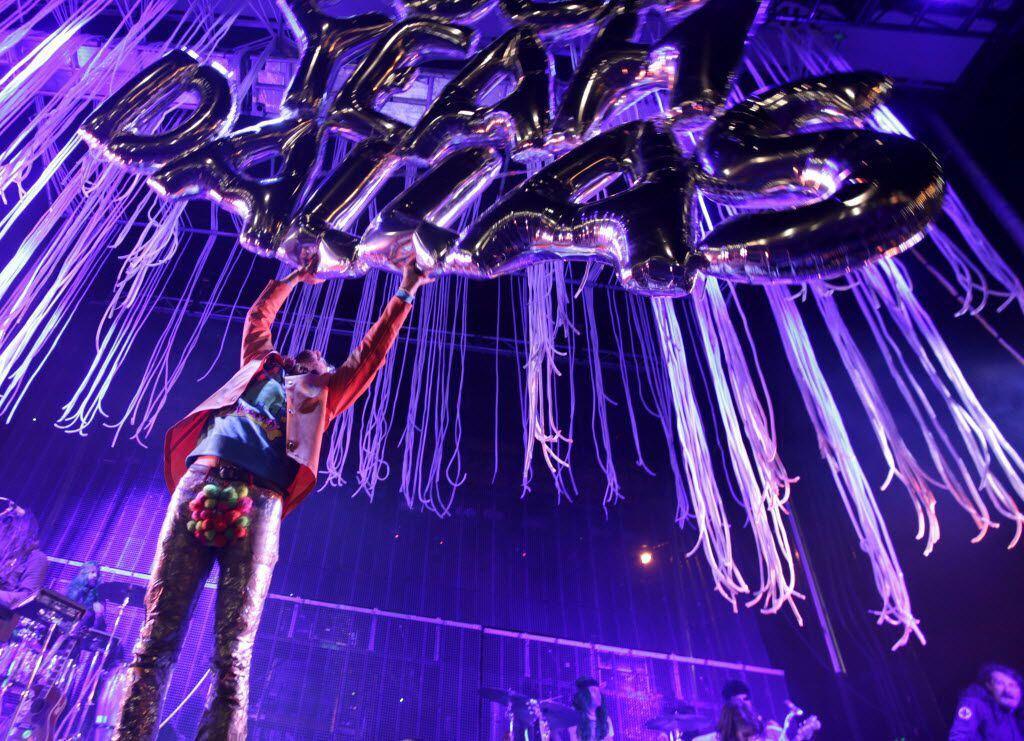 The Flaming Lips perform during the Untapped Festival Dallas held at Fair Park in Dallas,...