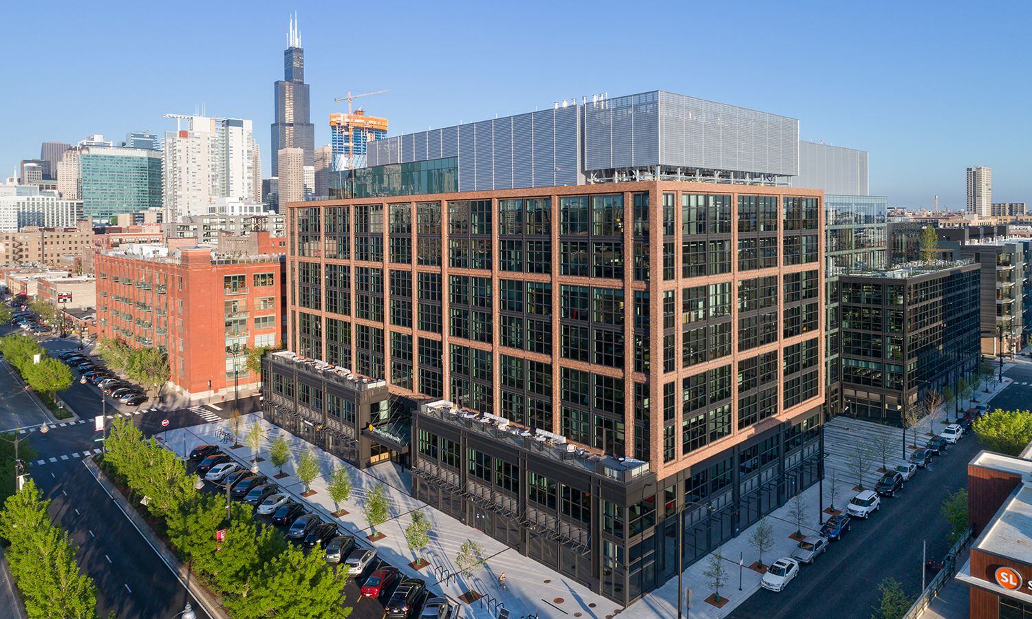 Sterling Bay developed McDonald's new headquarters in Chicago's West Loop to look like an...