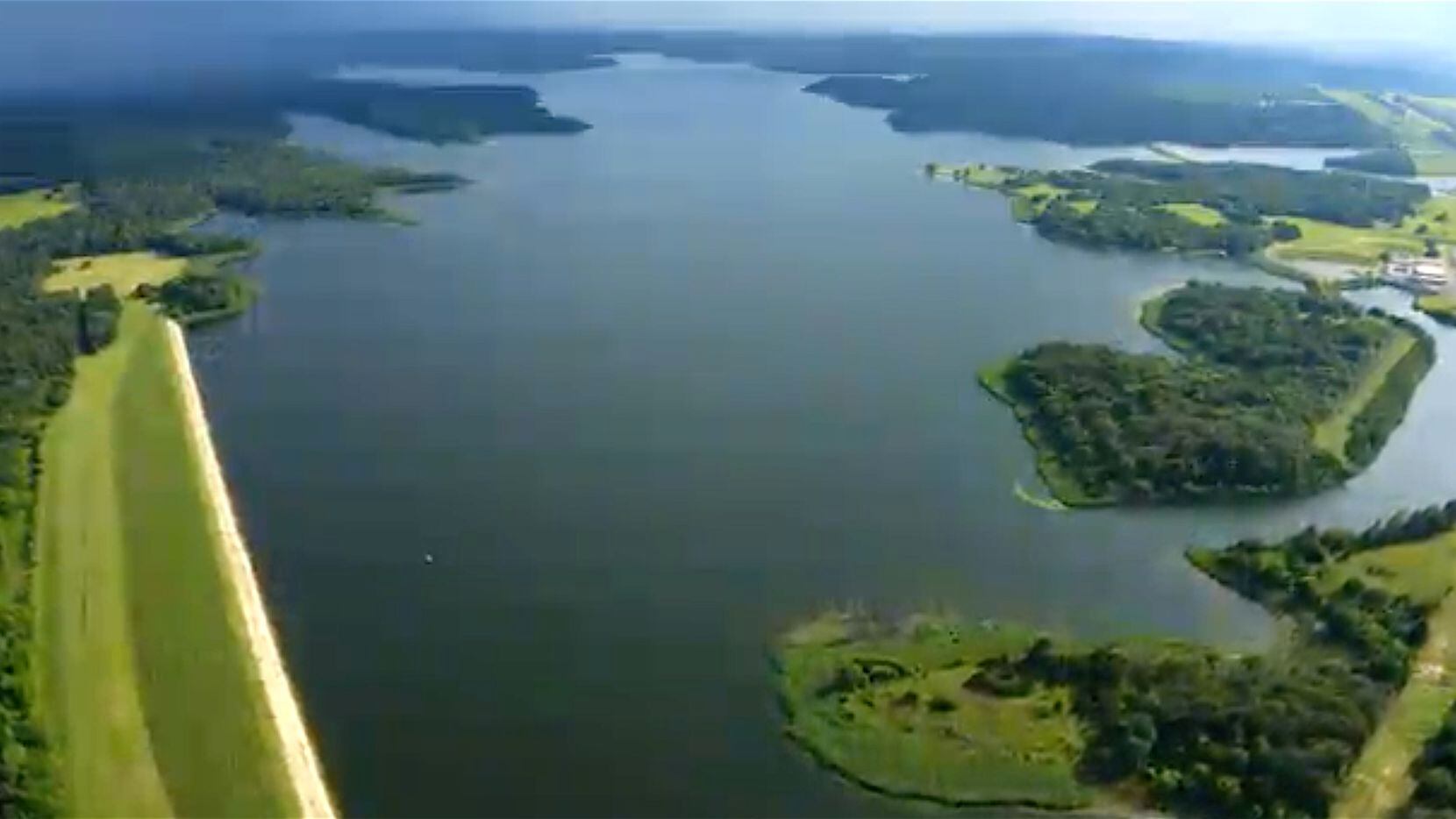 Fairfield Lake is 90 miles south of Dallas near Interstate 45. State officials didn't make...