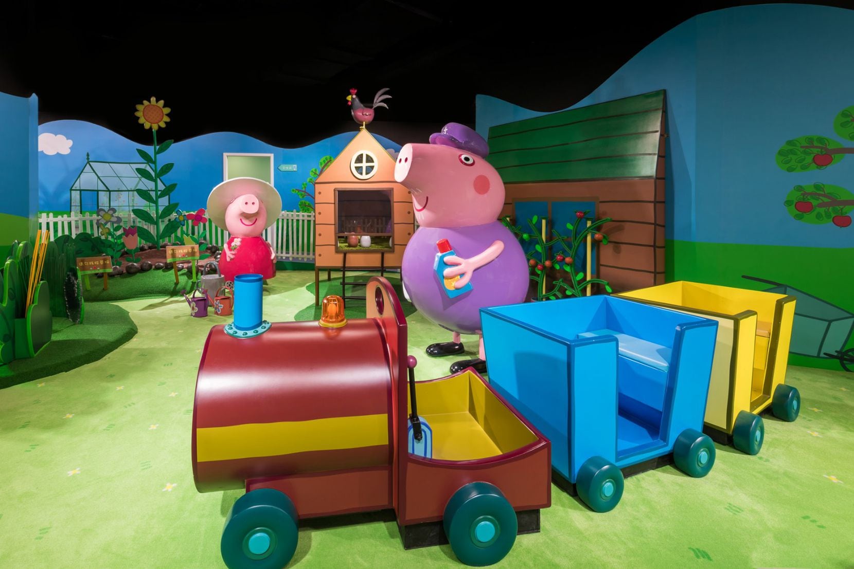 First Peppa Pig play center in U.S. to open next month at Grapevine Mills