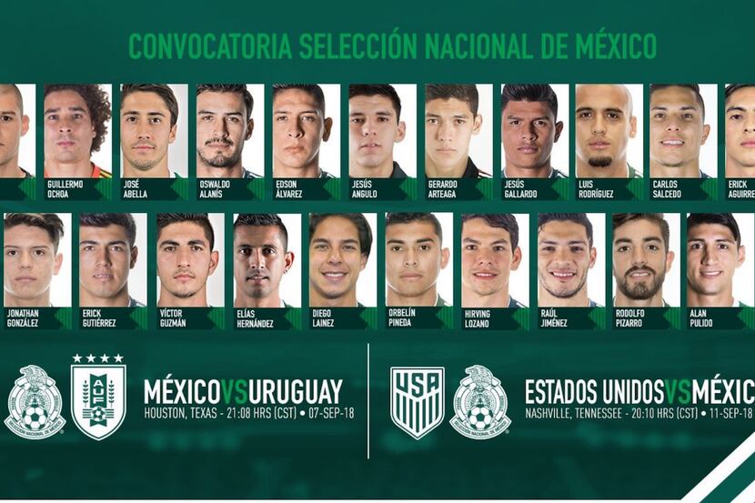 Convocatoria de la selección mexicana para amistosos. Foto Femexfut
