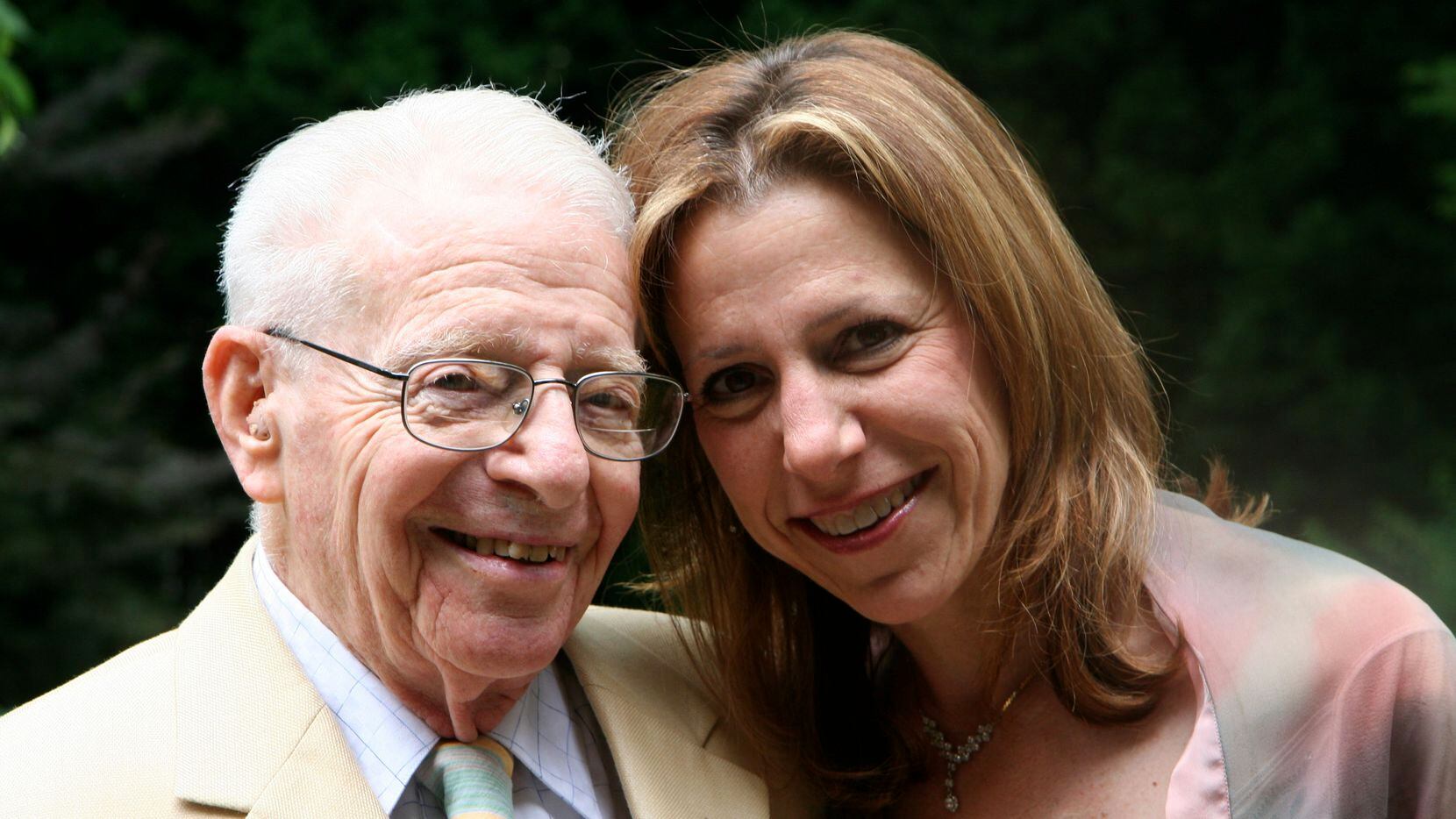 Karen Baum Gordon poses with her father, Rudy Baum, the subject of her memoir, "The Last...