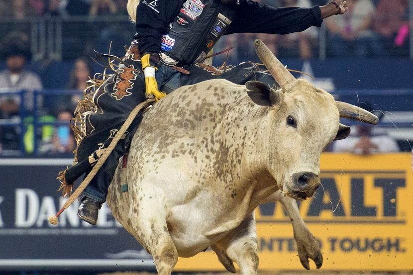 The Professional Bull Riding Iron Cowboy competition 