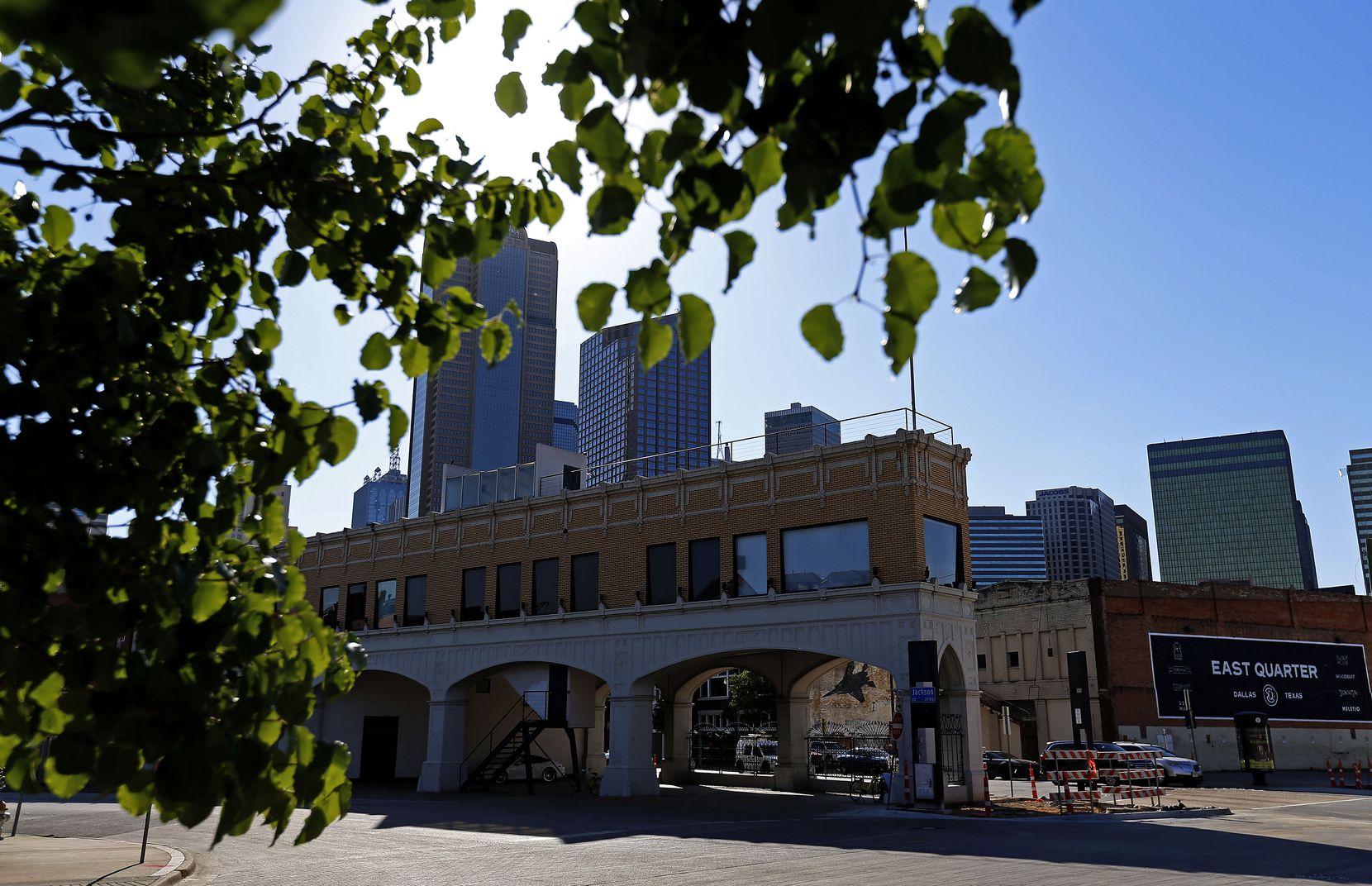 A neighborhood of old buildings on downtown Dallas' east side is getting a makeover.