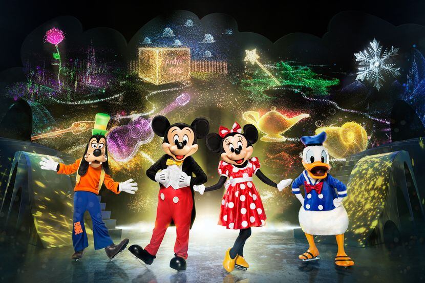 "Disney On Ice" se presentará del 24 al 28 de noviembre en Allen, Texas.