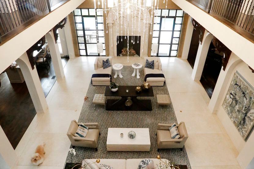 The home of Travis and Stephanie Hollman, which is featured on "The Real Housewives of...