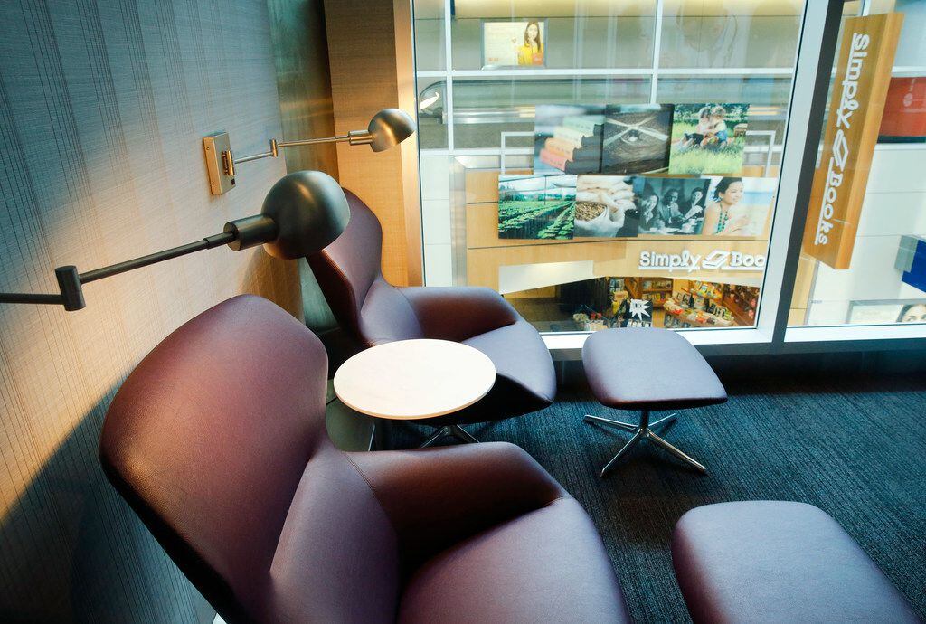 The Relax Zone, a quiet place to put your feet up and rest is part of The Club DFW in...