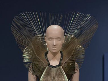 A dress from fashion designer Iris van Herpen's Chemical Crows collection