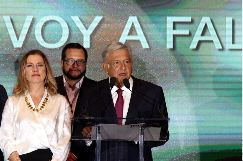 Andrés Manuel López Obrador, ganador de la elección presidencial de México. AGENCIA REFORMA
