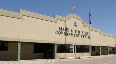 The county government center in Denton was named after the top elected official in the...