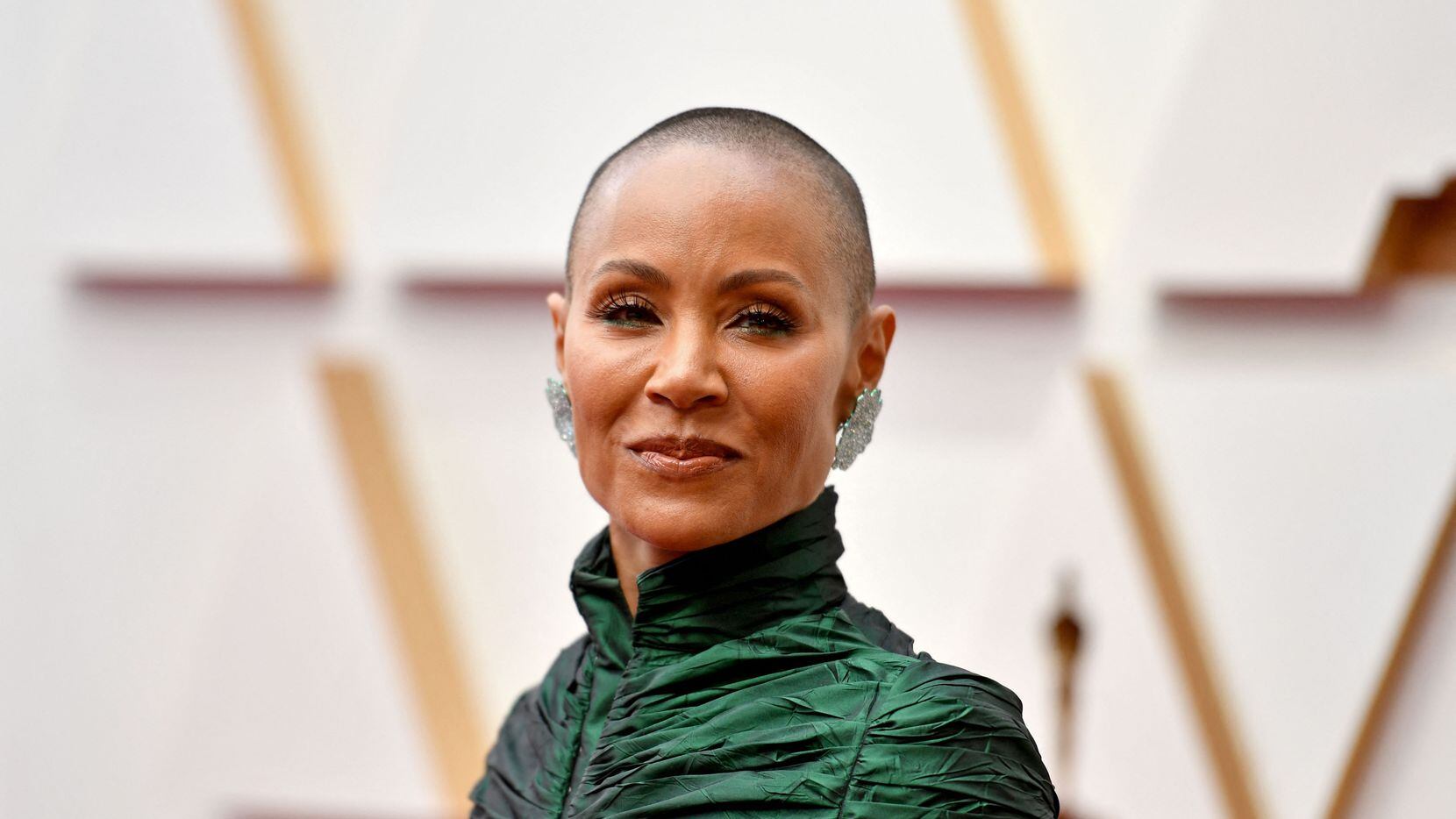 Actress Jada Pinkett Smith attends the Oscars at the Dolby Theatre in Hollywood, California.