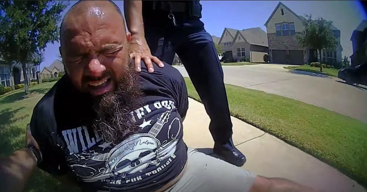 Man sues Keller cops after he was arrested with pepper spray in what he says is retaliation