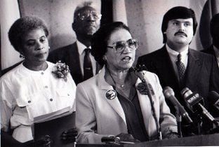 Adelfa Calleja fue una importante activista por los derechos civiles y fue la primera mujer...