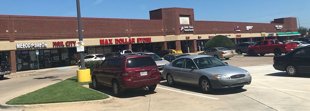The Towne North shopping center in Irving sold for $17 million.