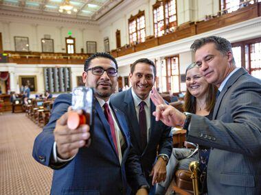 State Rep. Armando Walle, State Rep. Trey Martinez Fischer, State Rep. Michelle Beckley and...