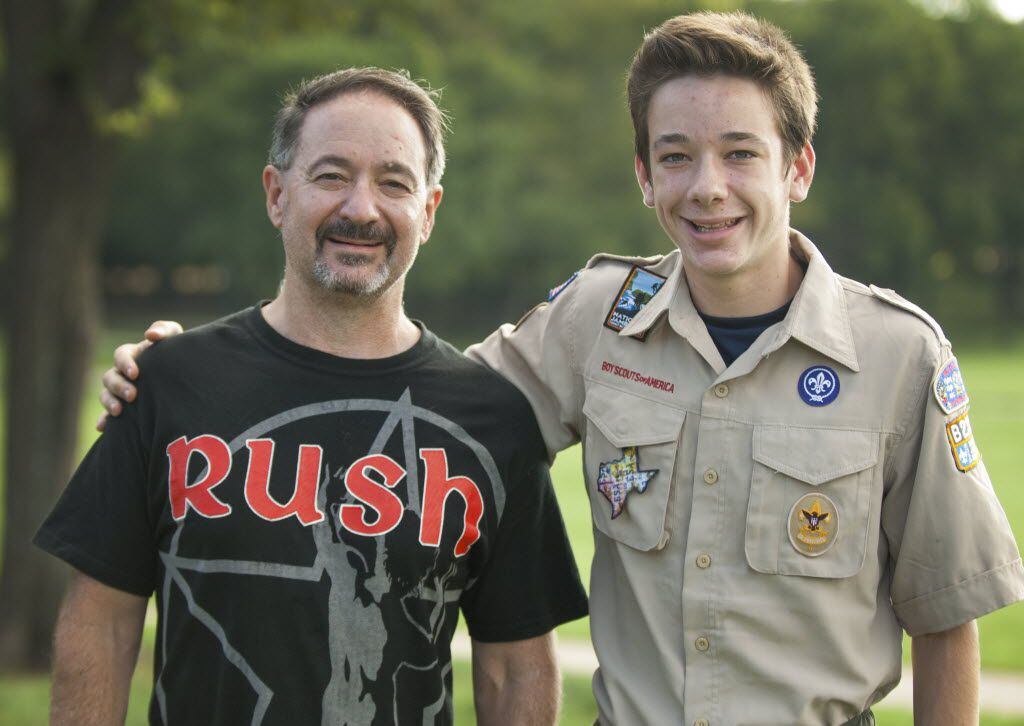 Jon Davis helped his son Bradley Davis organize Running Over Depression, a 5K to raise money...