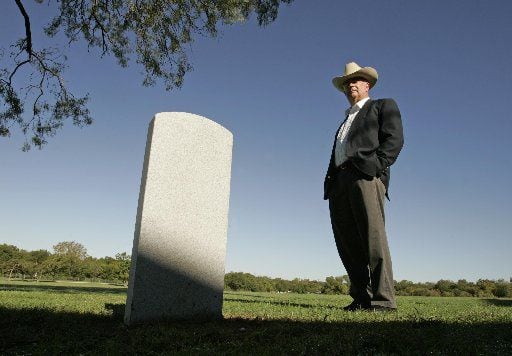 In this 2006 file photo, John Neely Bryan, great-great-grandson of the Dallas founder,...