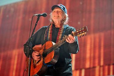 Willie Nelson, shown at Farm Aid 30 in Chicago on Sept. 19, 2015, launched the Fourth of...