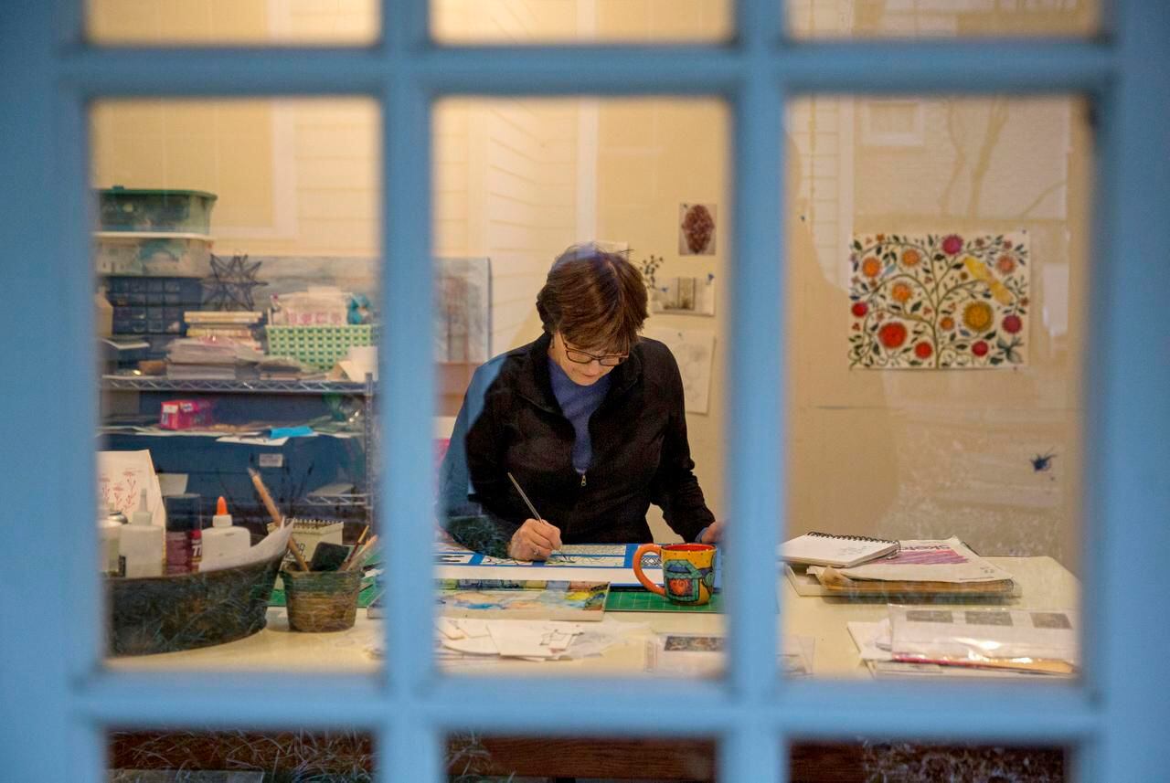 
Susie Phillips has followed a morning routine for three decades. Phillips, an artist who...