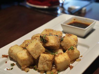 The Salt & Pepper Tofu at Jia Modern Chinese in Dallas, TX, on Sep. 17, 2019. 