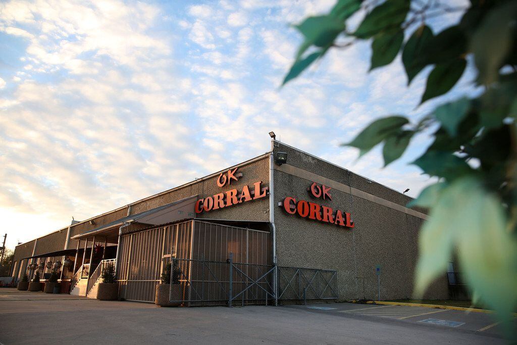 Exterior of OK Corral in Dallas on Thursday, Dec. 7, 2017. 