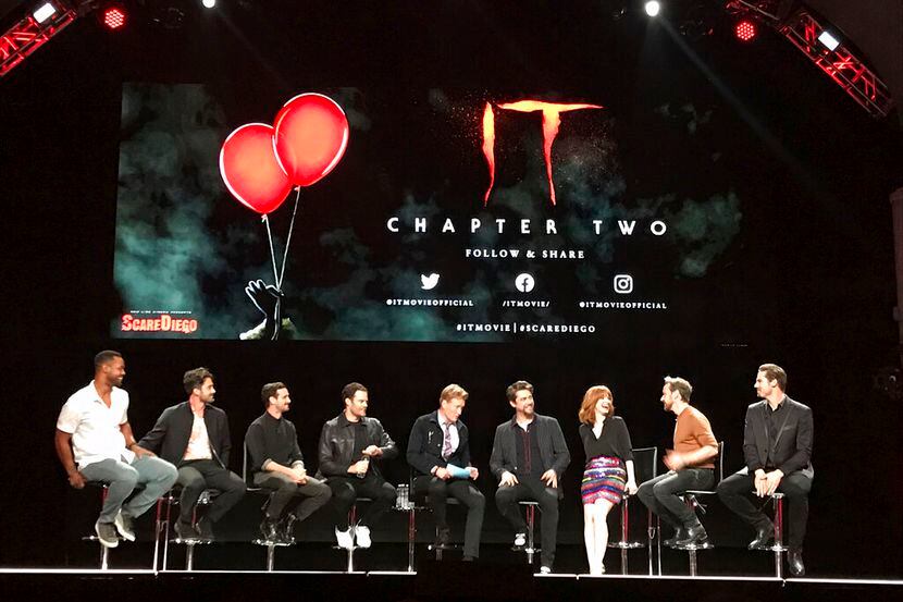 El elenco de "It: Chapter Two" participa en un evento de Comic-Con el miércoles 17 de julio...