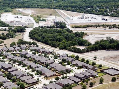 McKinney Greens subdivision sits on the opposite side of McDonald Street near Cowtown Redi...